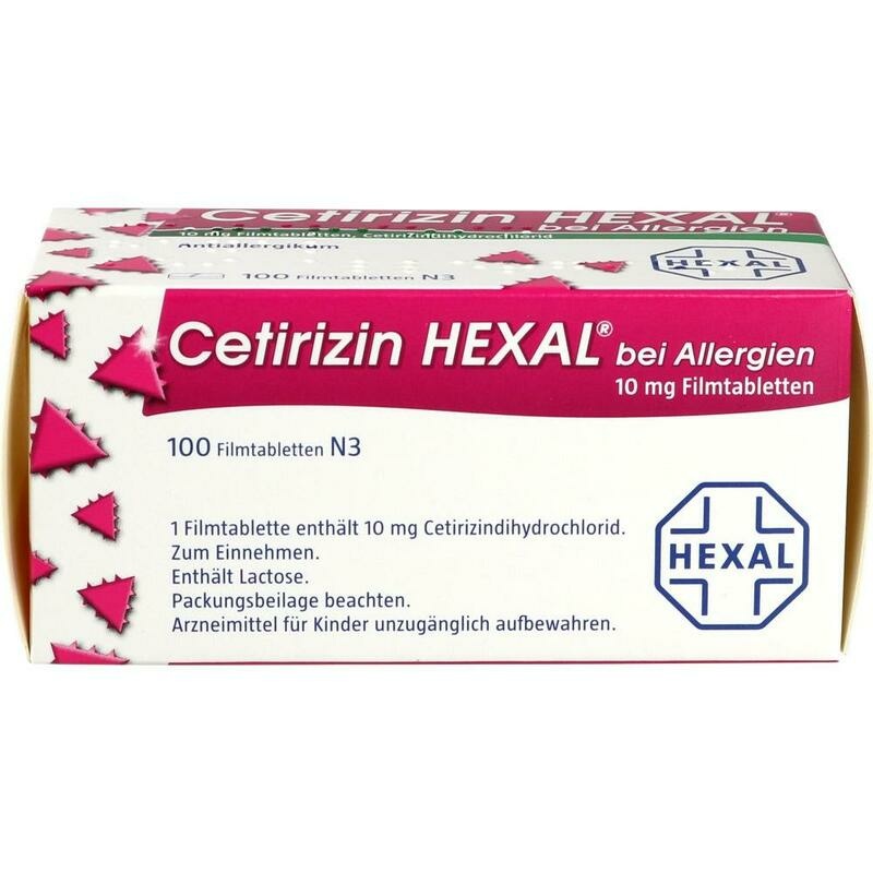 CETIRIZIN HEXAL Filmtabletten bei Allergien