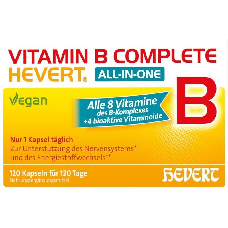 VITAMIN B COMPLETE Hevert all-in-one Kapseln